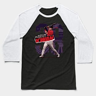 Steven Kwan Cleveland Rough Baseball T-Shirt